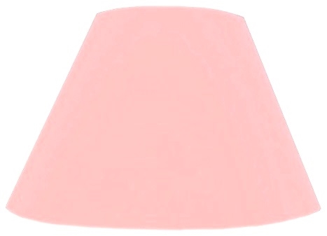 skrå 10x14x23 L-E14 pink bomuld